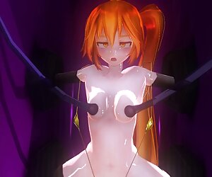 Anal Milf fantezi, uzun elbiseli porno